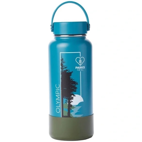 Hydro Flask Olympic National Park Foundation Limited Edition 32oz Water Bottle - Picture 4 of 8